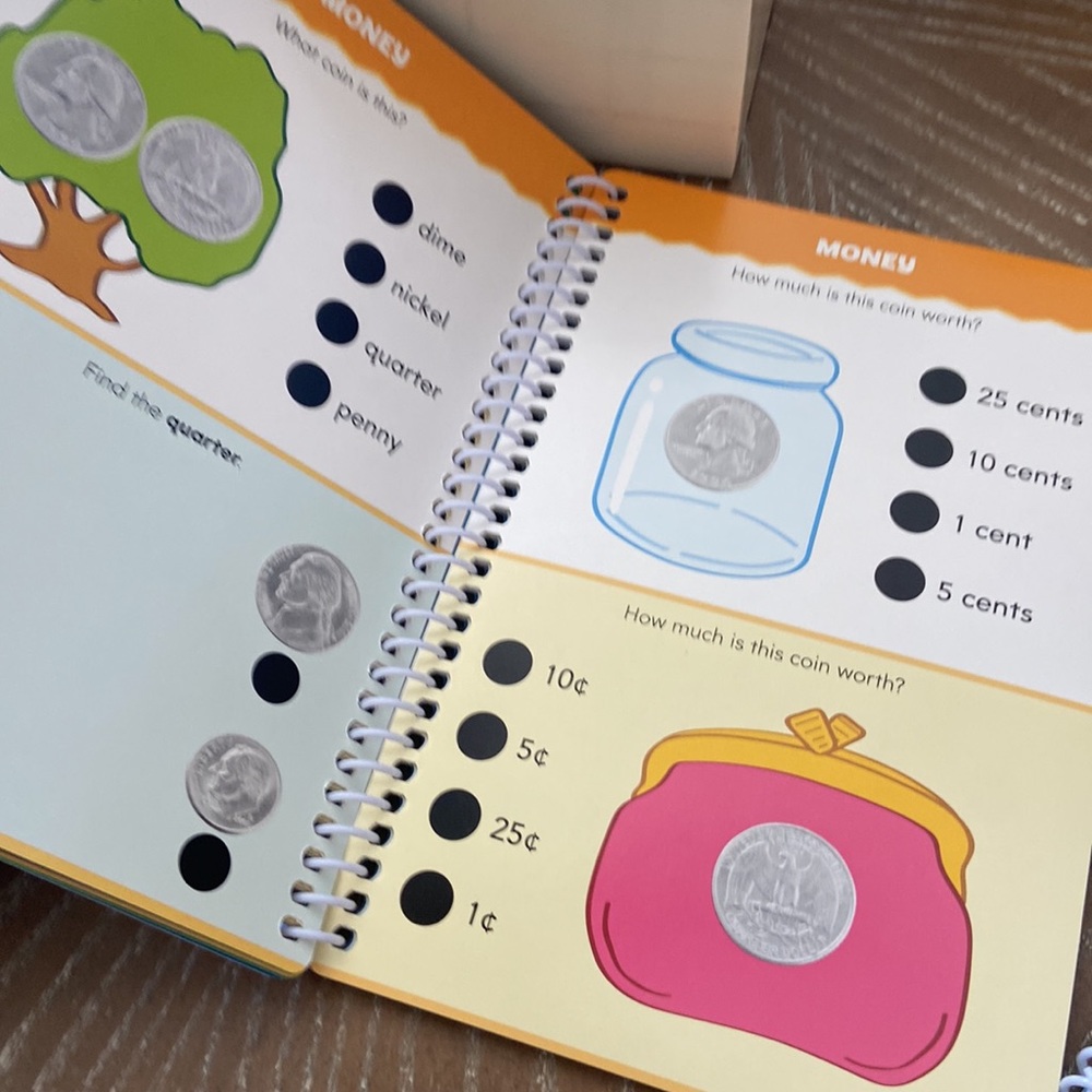 Hot Dots First Grade Math Practice Educational Cards Interactive Pen System - Picture 9 of 10